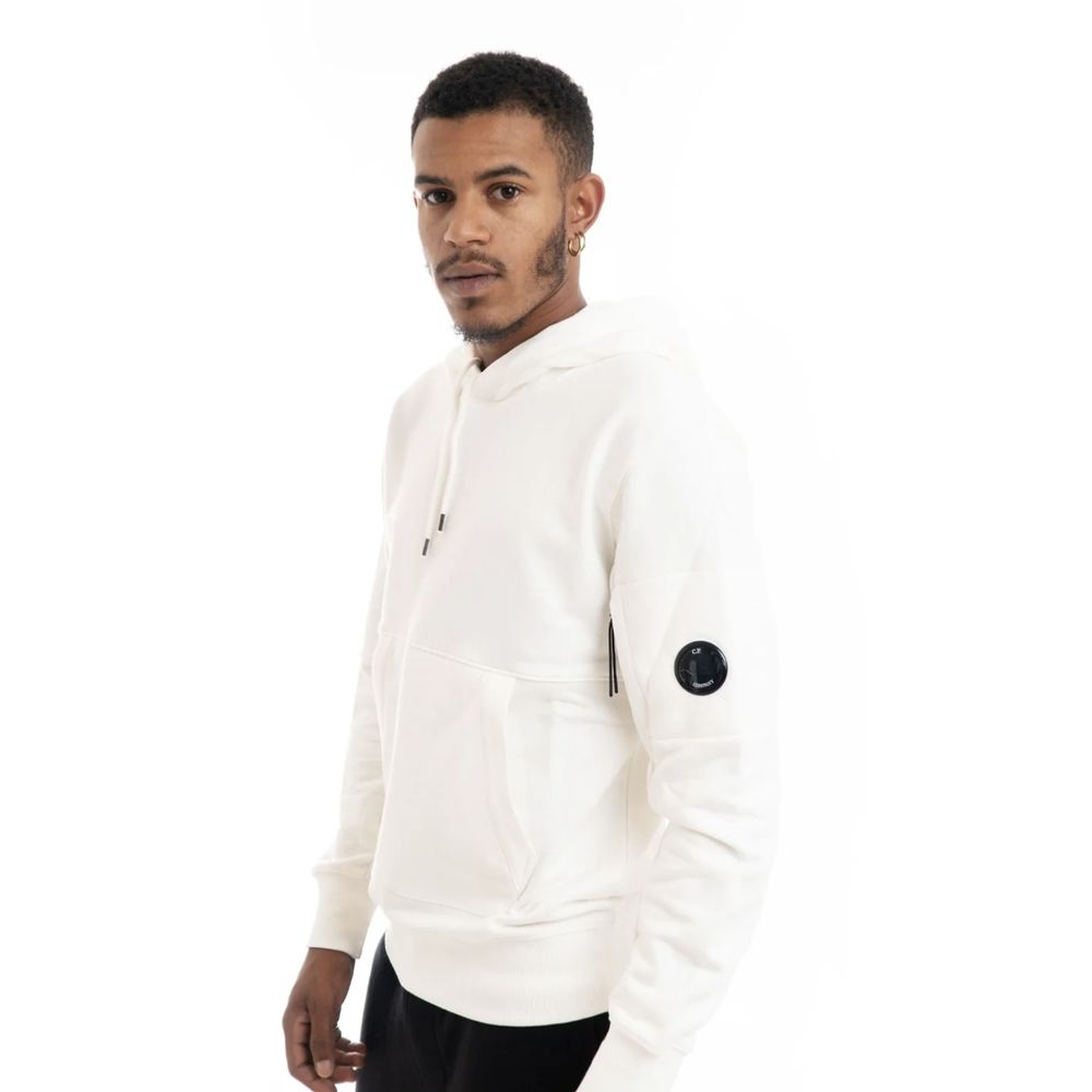 C.P. Company White Cotton Sweater