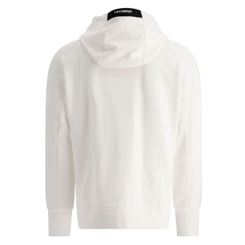 C.P. Company White Cotton Sweater