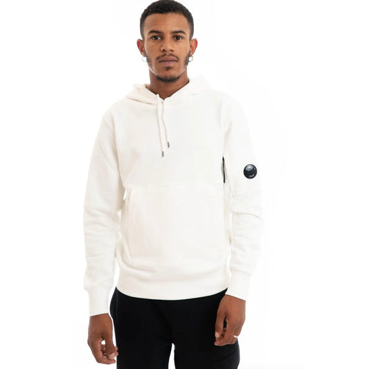 C.P. Company White Cotton Sweater