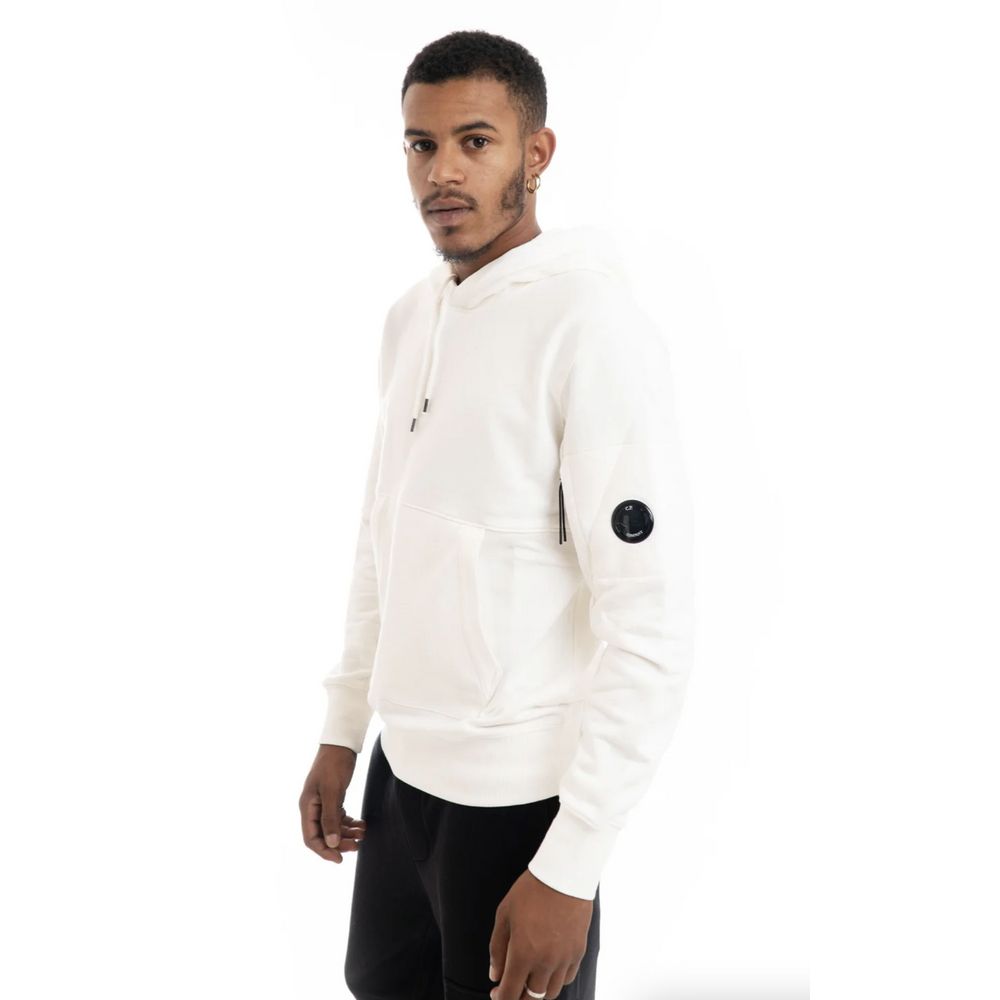 C.P. Company White Cotton Sweater