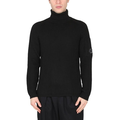 C.P. Company Black Wool Sweater