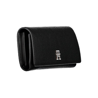 Tommy Hilfiger Black Polyethylene Women Wallet