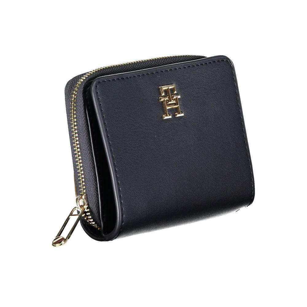 Tommy Hilfiger Sleek Blue Polyethylene Wallet