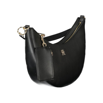 Tommy Hilfiger Black Polyethylene Women Handbag