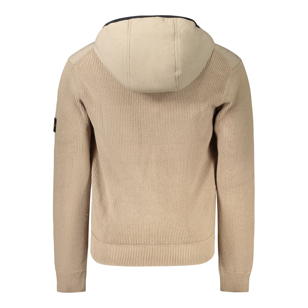 Hugo Boss Beige Cotton Men Jacket