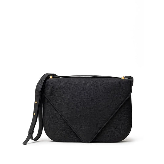 Bottega Veneta Black Leather Shoulder Bag