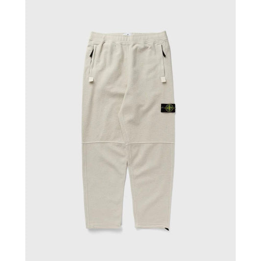 Stone Island White Cotton Jeans & Pant