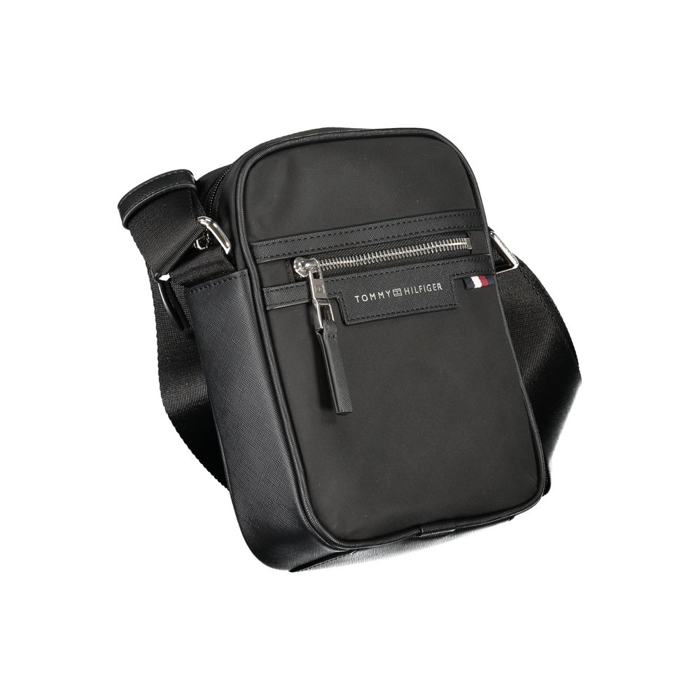 Tommy Hilfiger Black Polyester Shoulder Bag