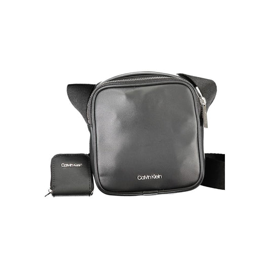 Calvin Klein Black Polyester Shoulder Bag