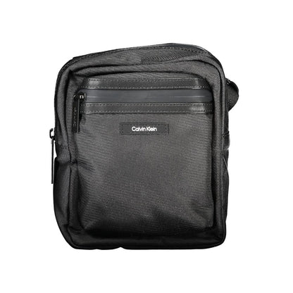 Calvin Klein Black Polyester Men Shoulder Bag