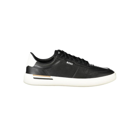 Hugo Boss Black Leather Men Sneaker