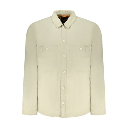 Hugo Boss Beige Polyamide Men Jacket