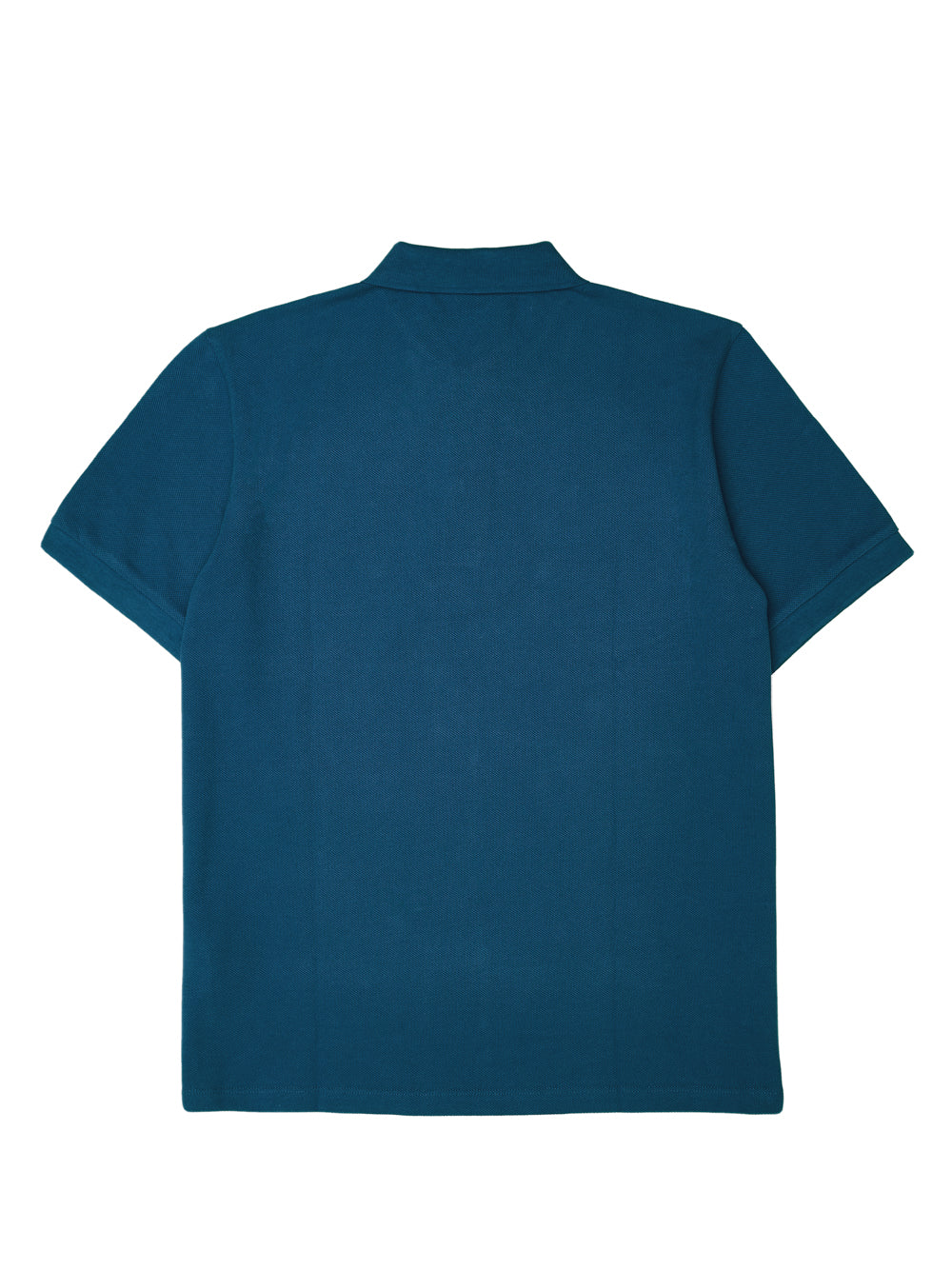 Burberry Deep Teal Blue Cotton Collared Polo Shirt