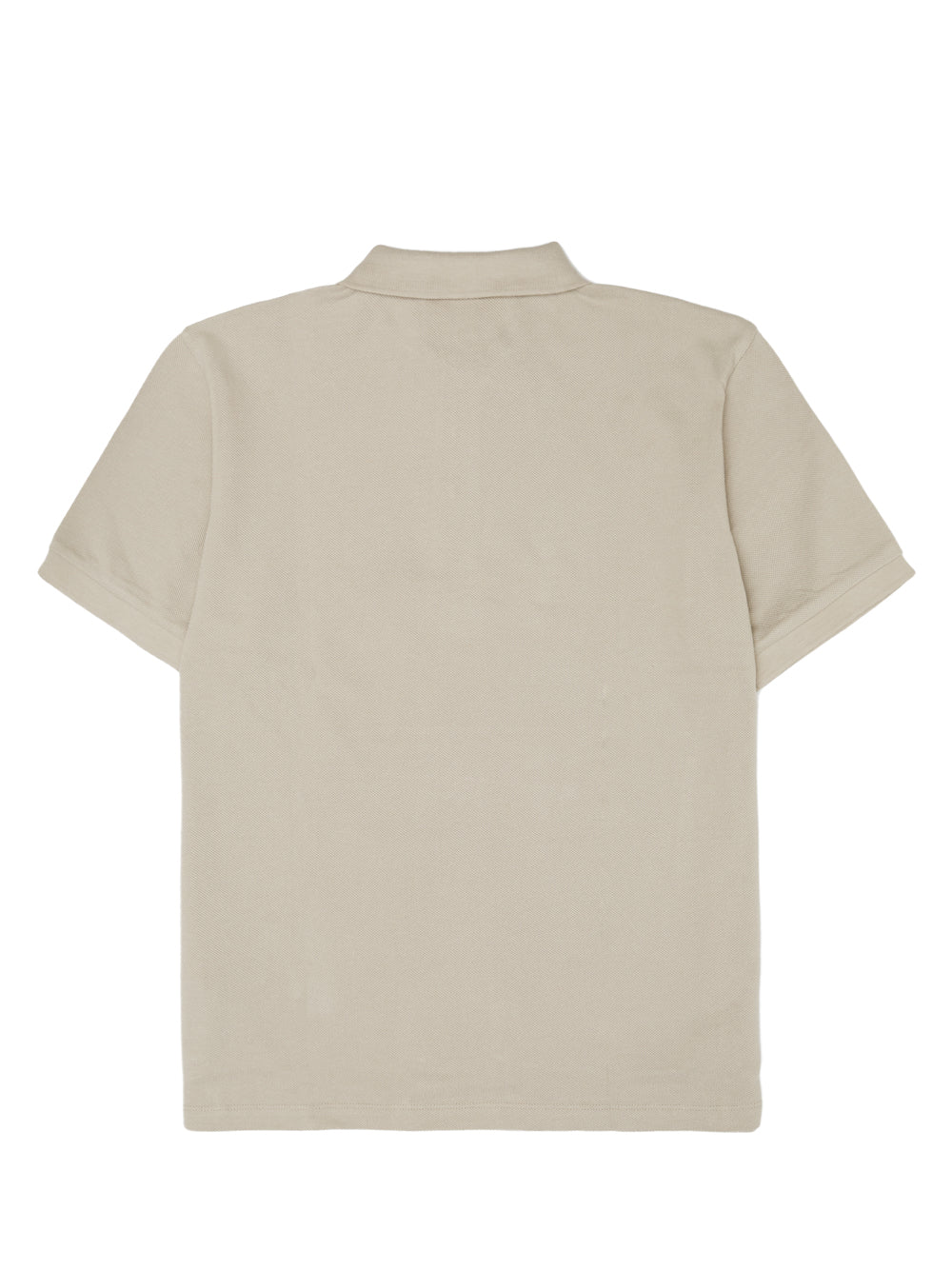 Burberry Pale Stone Cotton Collared Polo Shirt