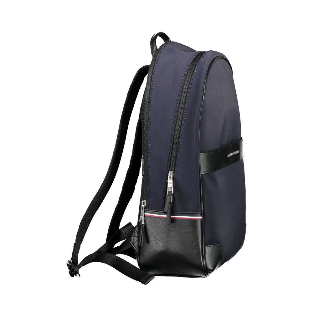 Tommy Hilfiger Blue Polyethylene Men Backpack