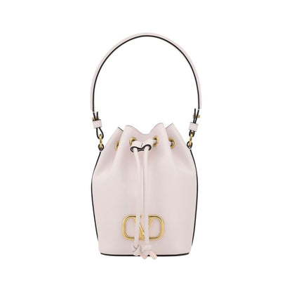 Valentino Garavani Mini Vlogo Drawstring Bucket Bag