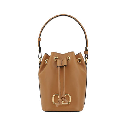 Valentino Garavani Mini Vlogo Drawstring Bucket Bag