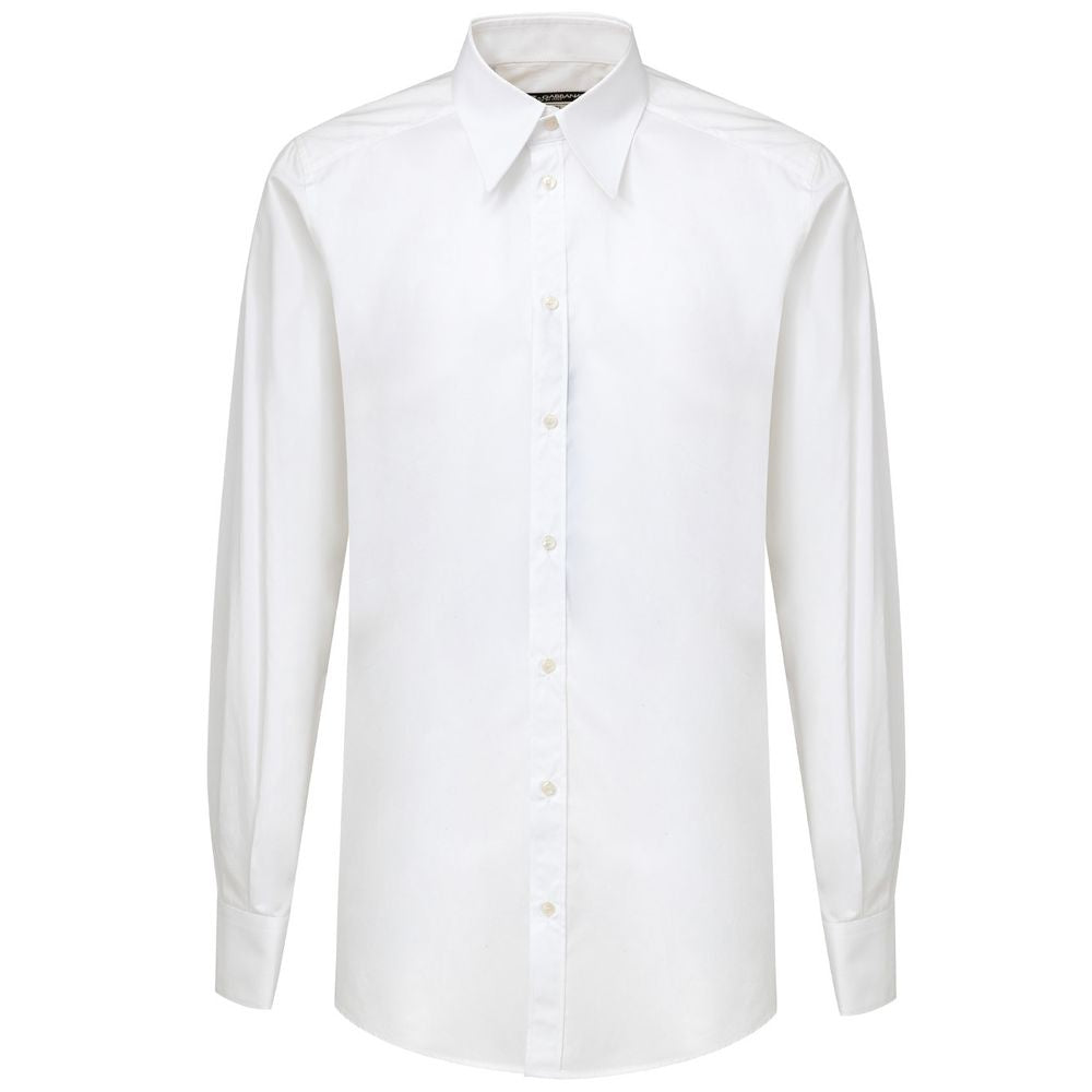 Dolce & Gabbana White Cotton Shirt