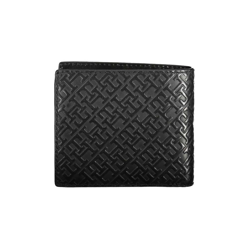 Tommy Hilfiger Sleek Bifold Leather Wallet with Coin Purse