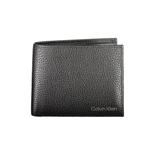 Calvin Klein Black Leather Men Wallet