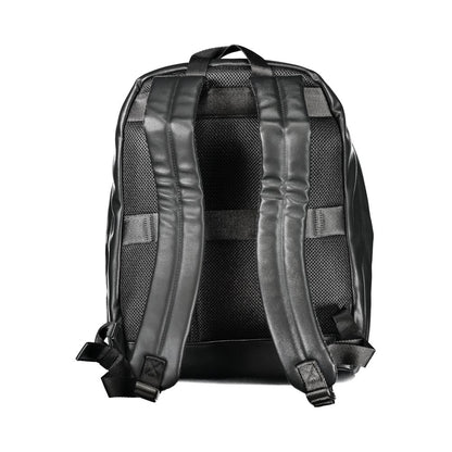 Tommy Hilfiger Black Polyester Backpack