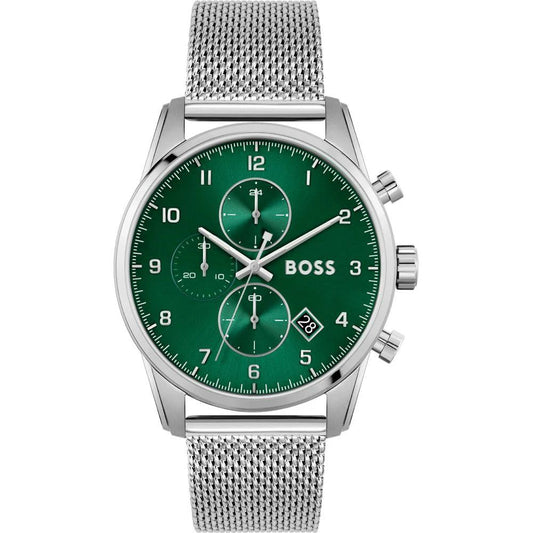 Hugo Boss Silver Stainless Steel Watch