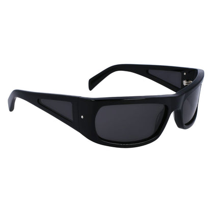 Ferragamo Black Acetate Sunglasses