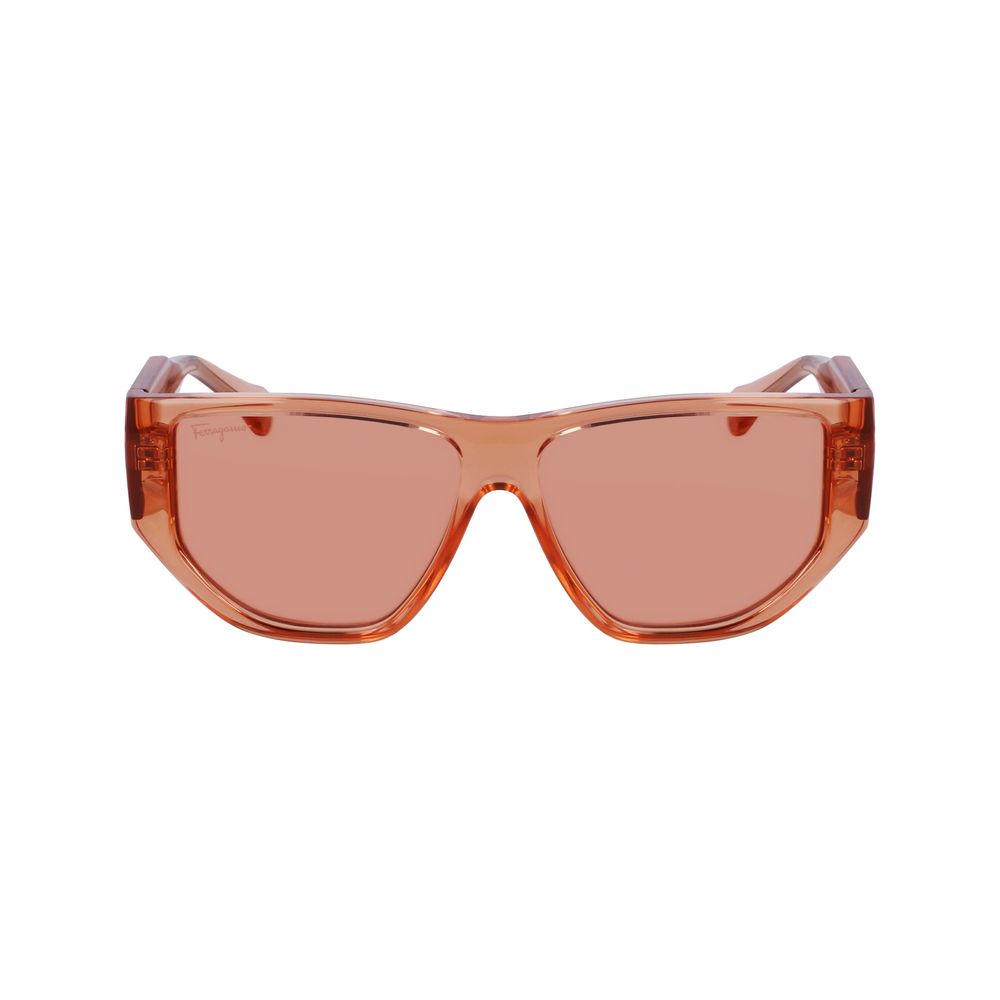 Ferragamo Orange Injected Sunglasses