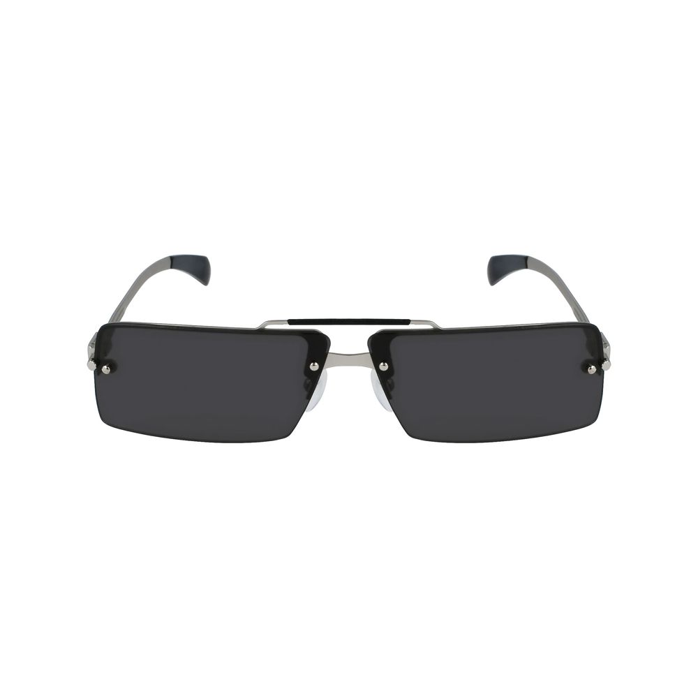 Ferragamo Gray Metal Sunglasses