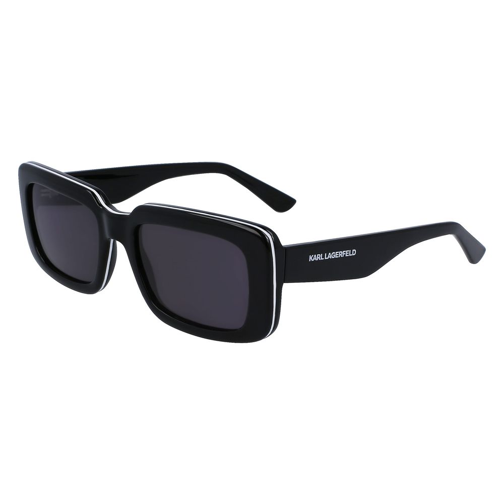 Karl Lagerfeld Black Injected Sunglasses