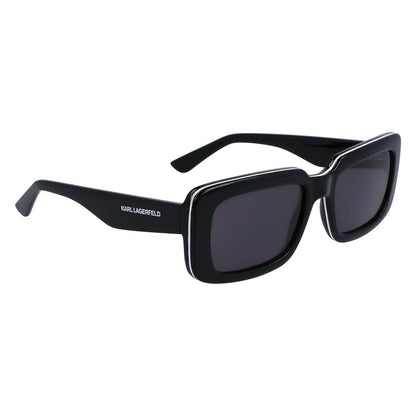 Karl Lagerfeld Black Injected Sunglasses