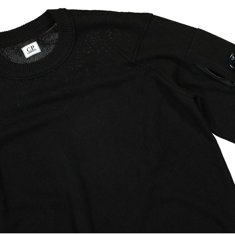 C.P. Company Black Wool Sweater