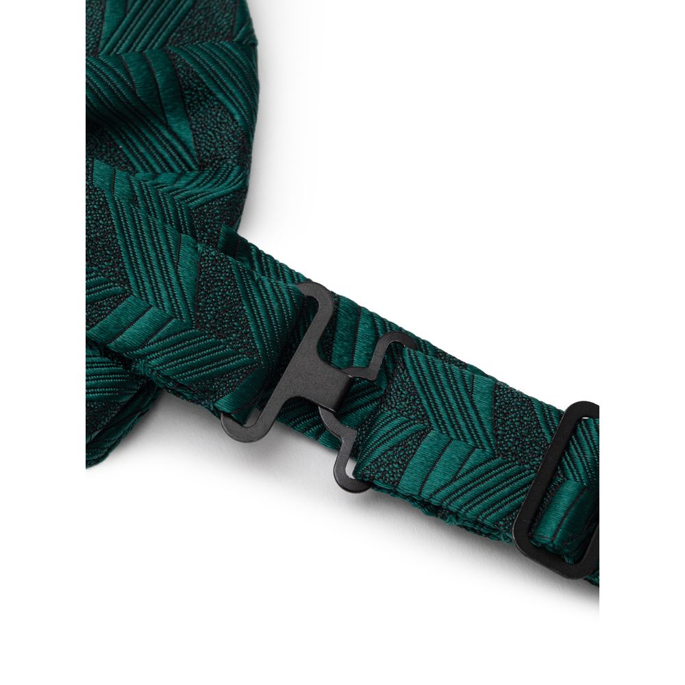 Dolce & Gabbana Green Silk Ties & Bowty