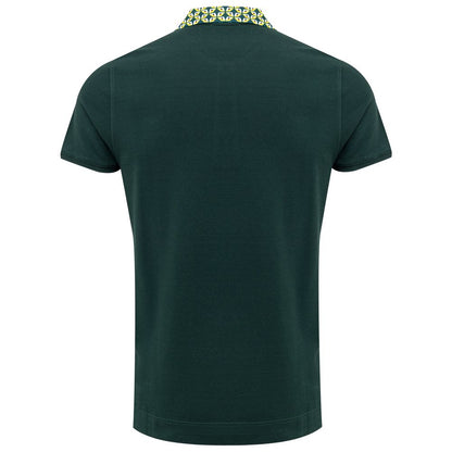 Fendi Green Cotton Polo Shirt