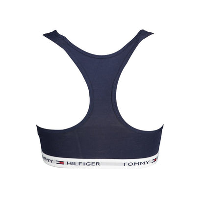 Tommy Hilfiger Blue Cotton Women Sports Bra