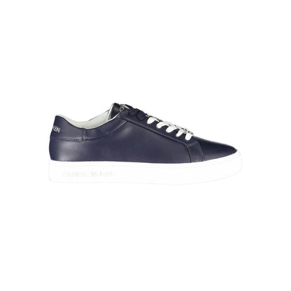 Calvin Klein Blue Leather Men Sneaker