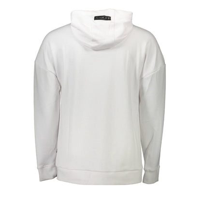 Plein Sport White Cotton Men Sweater