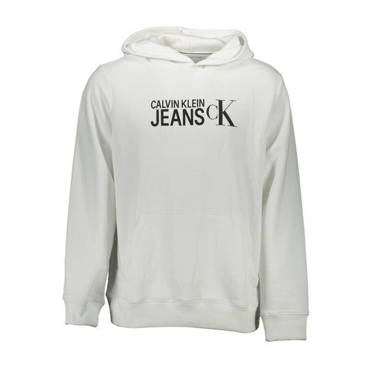 Calvin Klein White Cotton Men Sweater