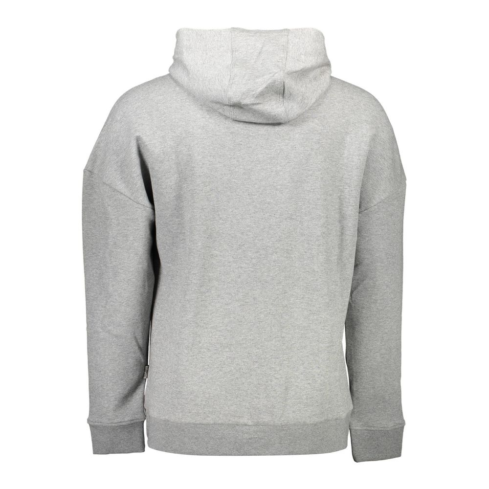 Plein Sport Gray Cotton Men Sweater