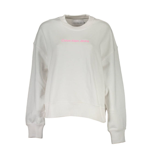 Calvin Klein White Cotton Women Sweater