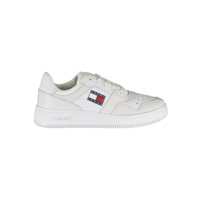 Tommy Hilfiger White Polyester Women Sneaker