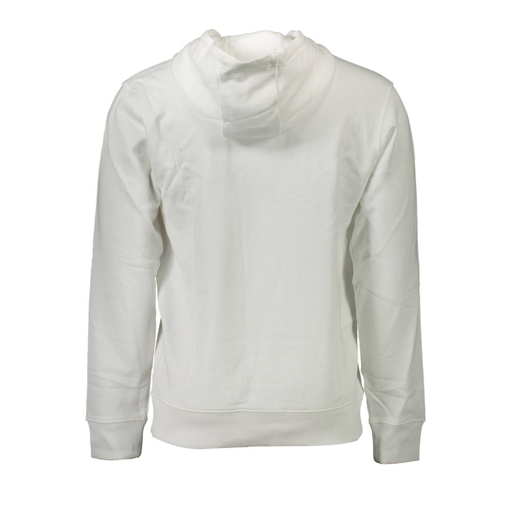 Tommy Hilfiger White Cotton Men Sweater