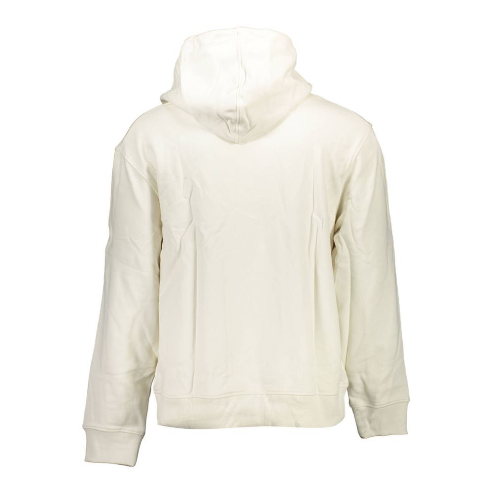 Calvin Klein White Cotton Men Sweater