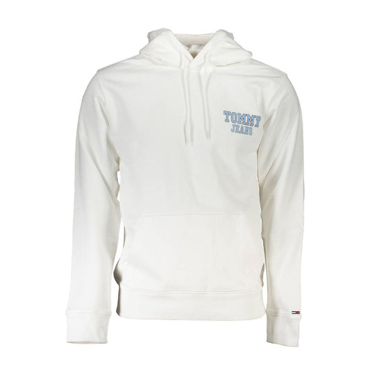 Tommy Hilfiger White Cotton Men Sweater