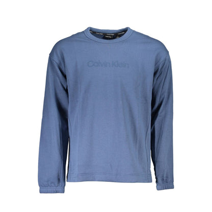 Calvin Klein Blue Cotton Men Sweater