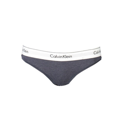 Calvin Klein Blue Cotton Women Brief