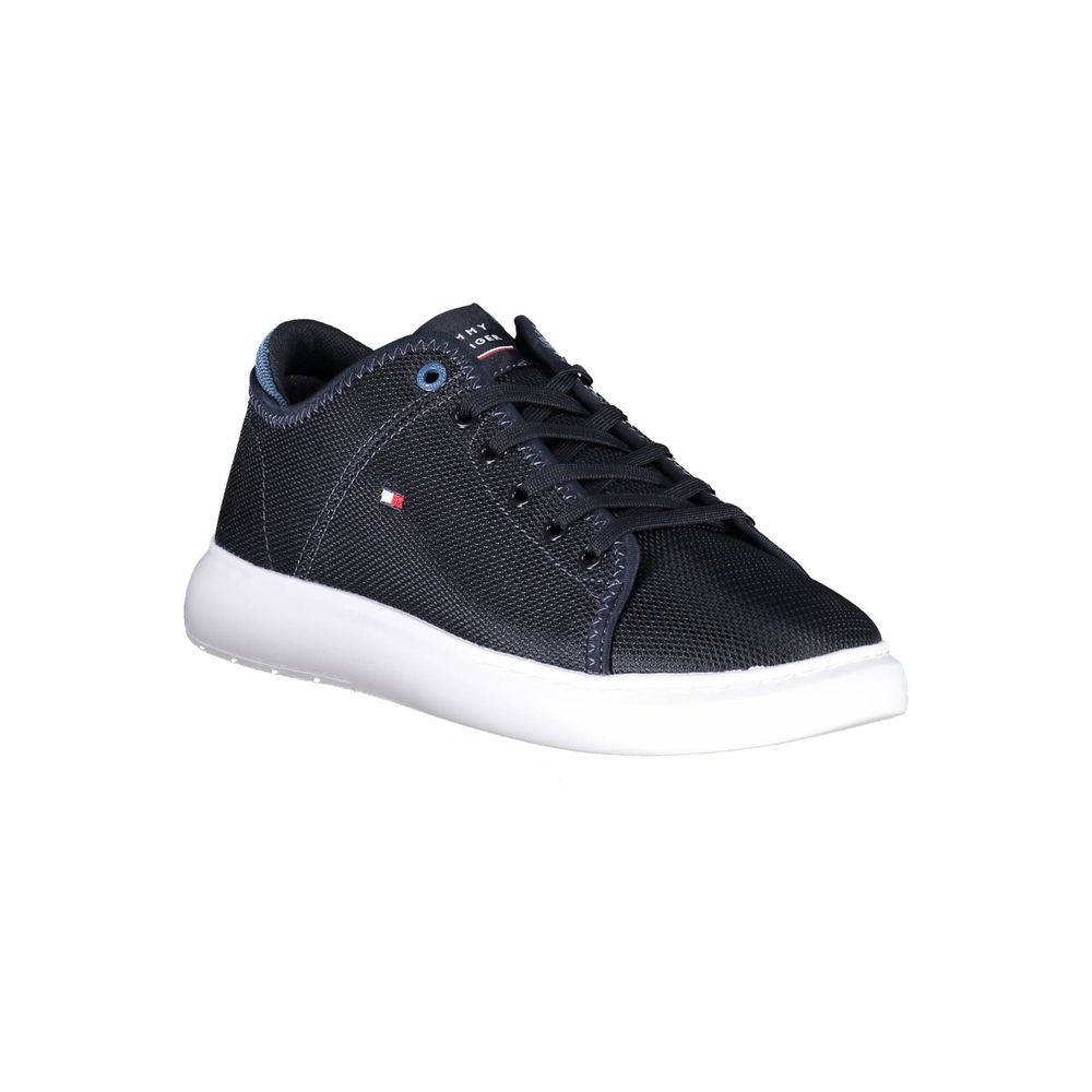 Tommy Hilfiger Blue Polyester Men Sneaker