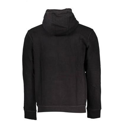 Tommy Hilfiger Black Cotton Men Sweater