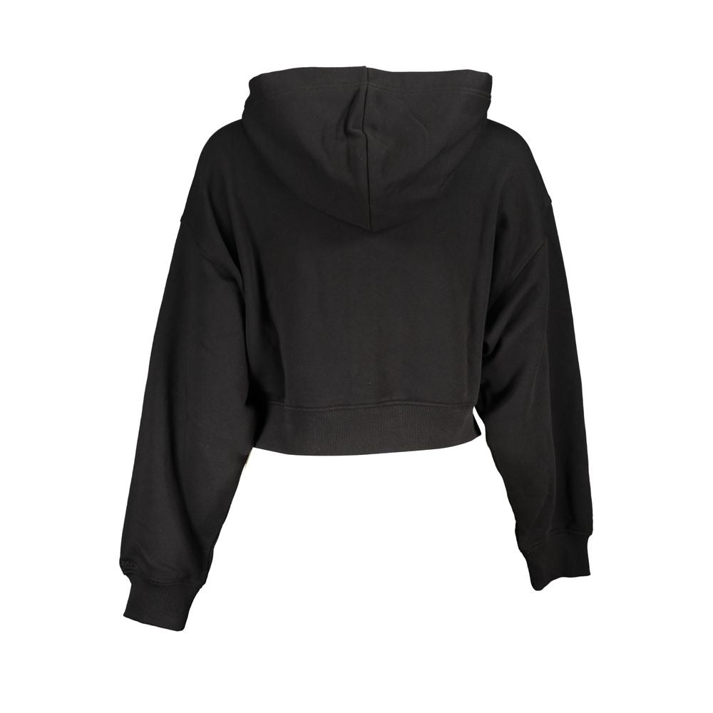 Calvin Klein Chic Hooded Sweatshirt in Timeless Black