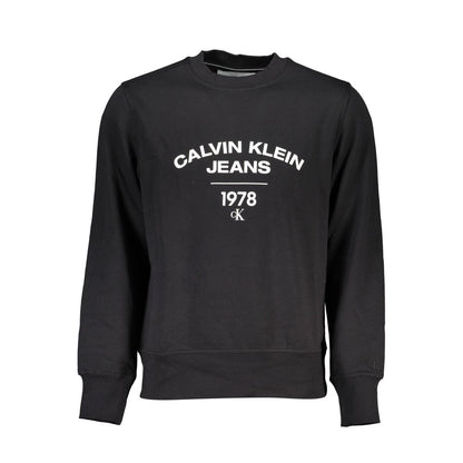 Calvin Klein Sleek Long Sleeve Fleece Crew Neck Sweatshirt